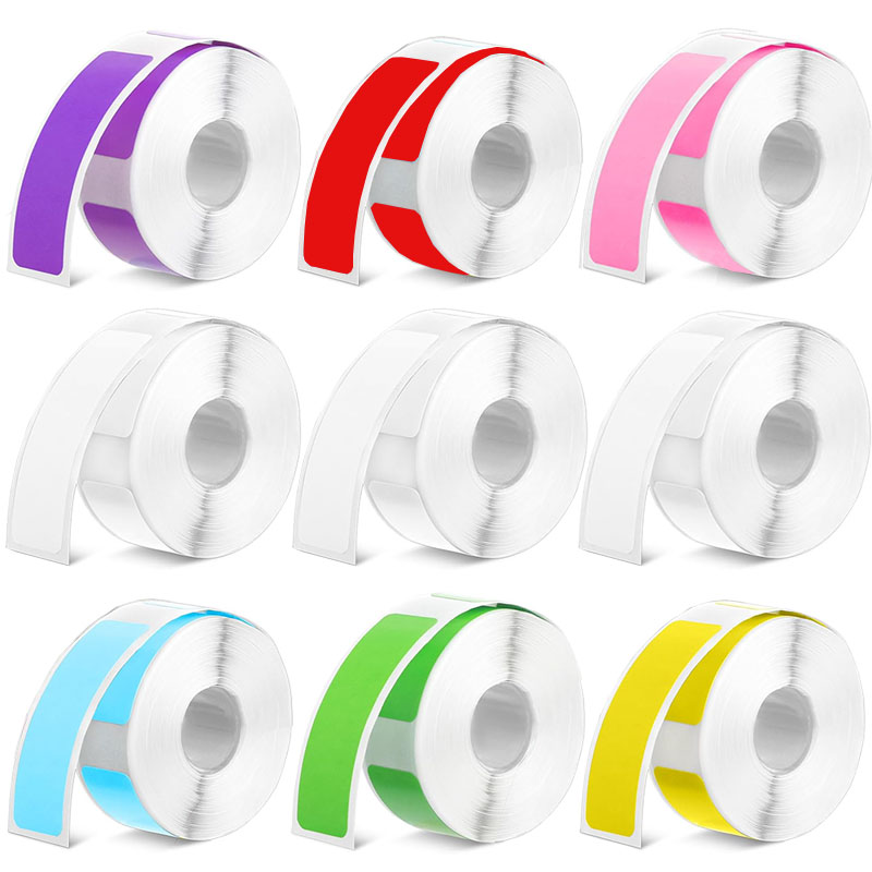 Label Printer Tape - P15 ラベルプリンターステッカー 12*40 ミリメートル感熱ラベルテープ防水自己粘着ステッカー Marklife P12