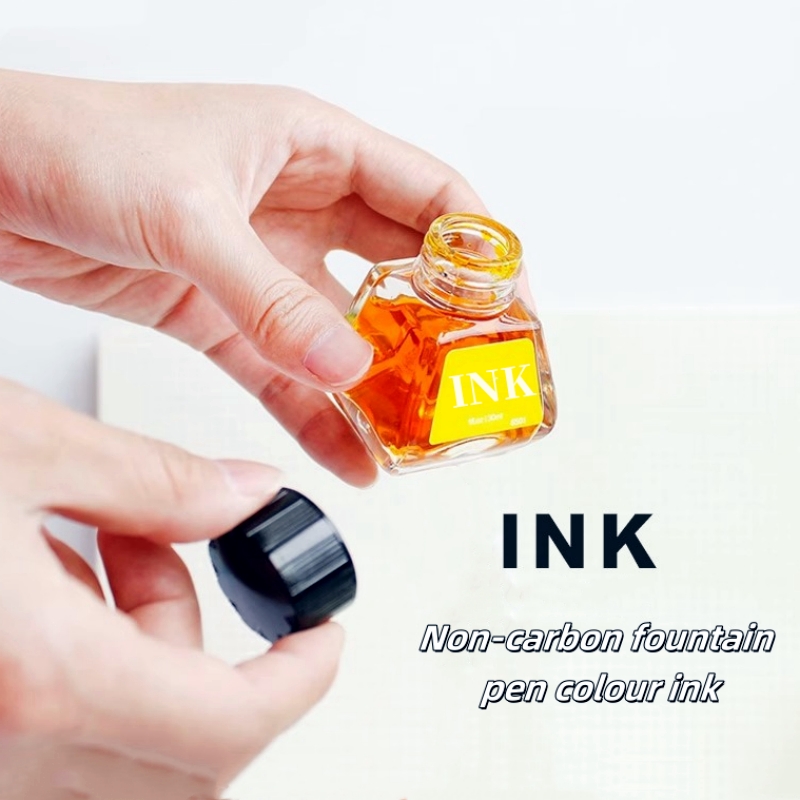 Fountain Pen Ink - 30cc ドローインクインク 16 色インク染料タイプ 非カーボン 非詰まり万年筆インク