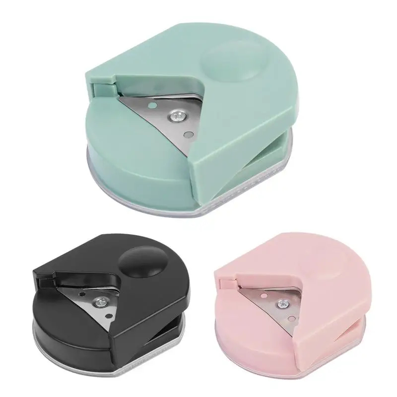 Paper Punch 3 Hole - 1/2/3/4個入り ラジアスコーナーラウンダーパンチ ペーパーコーナーR4 カード丸めカッター コーナーラウンダー ペーパーホールトリマー
