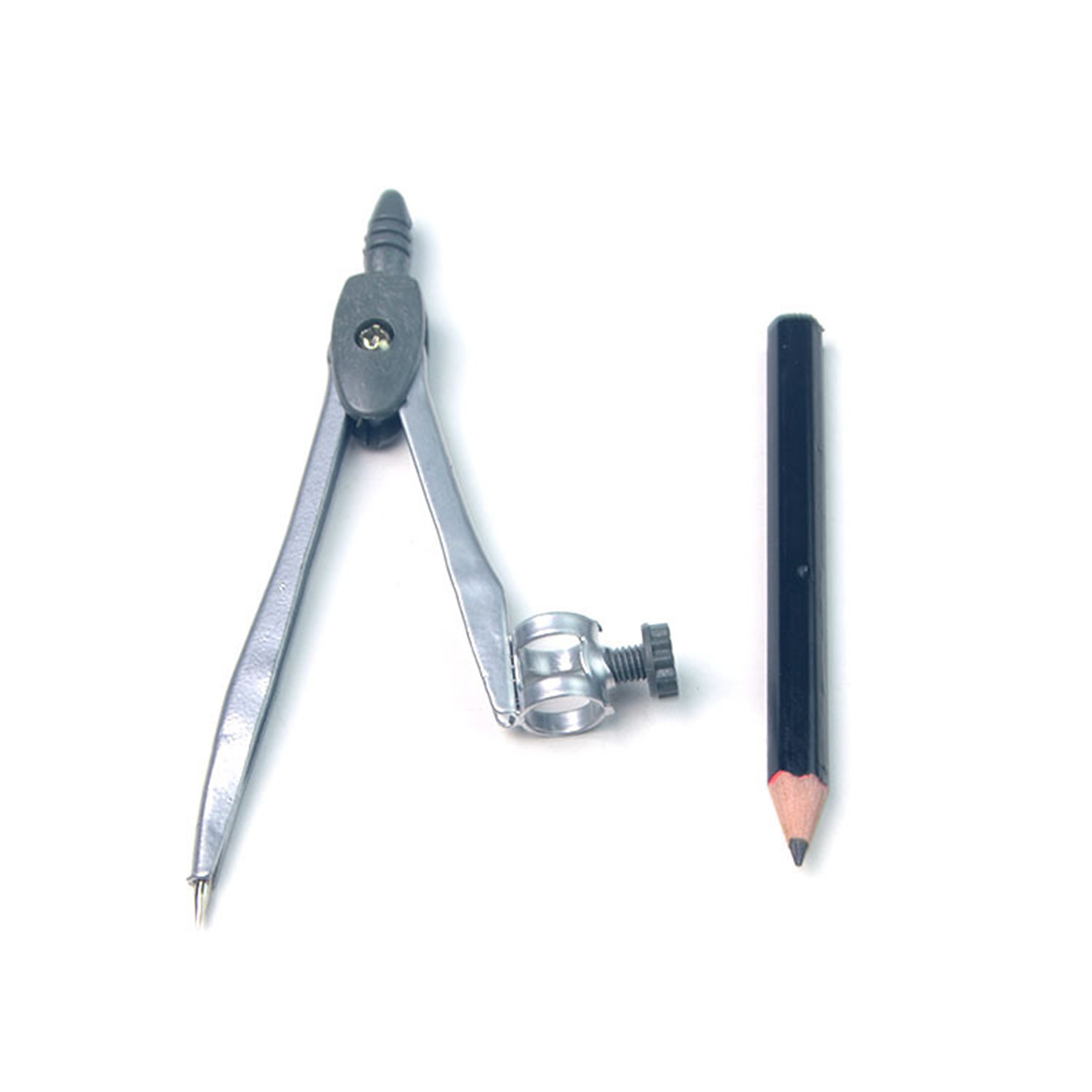 Compass Geometry Set - 金属コンパスセットプロフェッショナル幾何学数学製図描画ツール精密鉛筆ホルダー学生学校文具用品