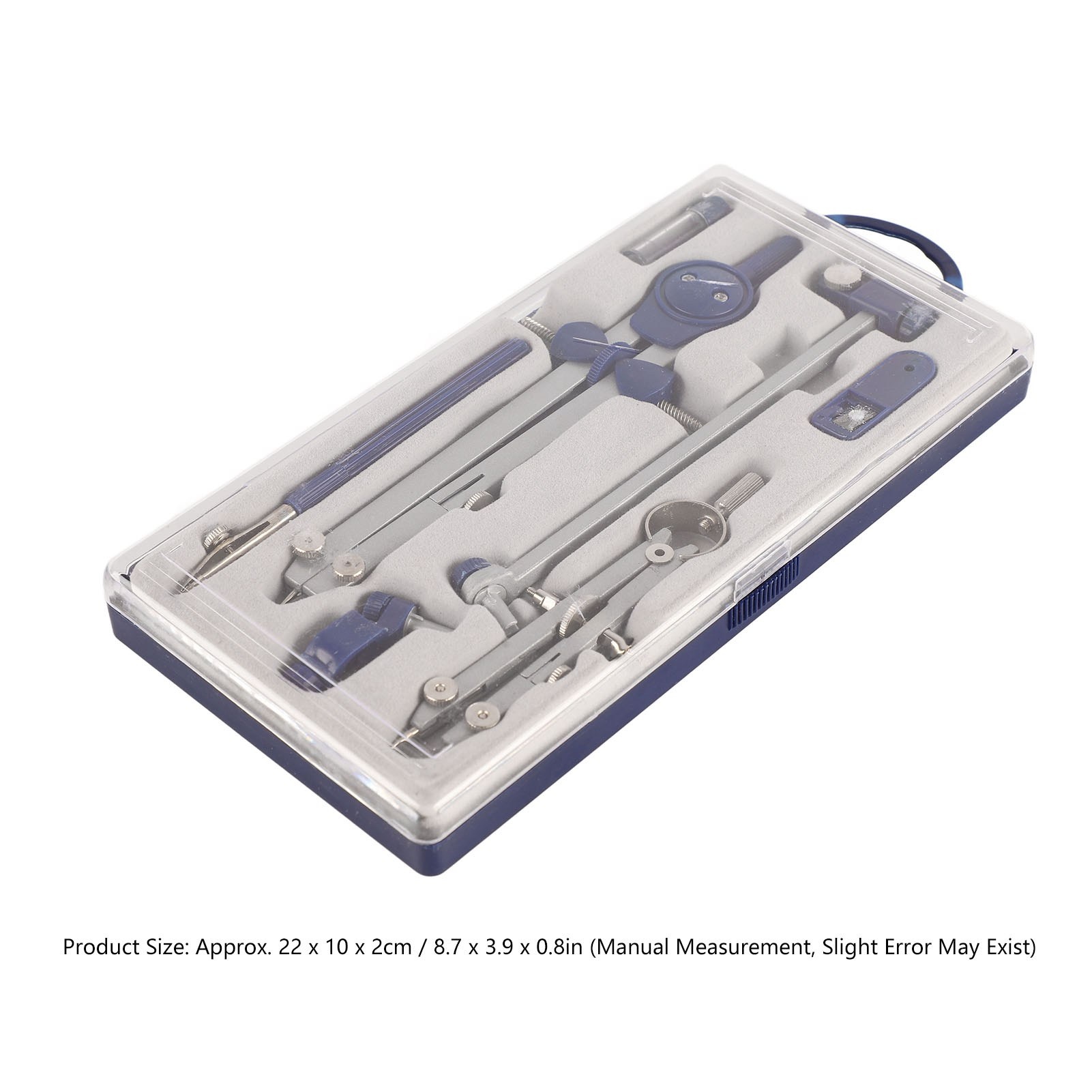 コンパス幾何学セット 拡張可能な亜鉛合金製 飛散防止ボックス - Compass Geometry Set のレビューと価格