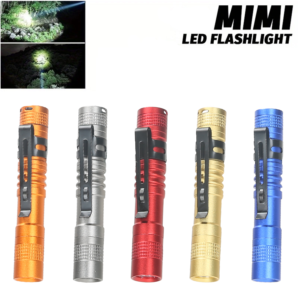 ミニポータブル LED ペンライト クリップ付き 超高輝度  - Stationery Supply のレビューと価格