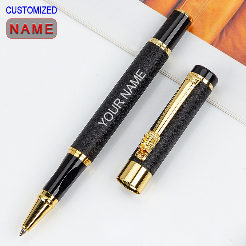 カスタム彫刻金属ジェルペン、テキスト書き込み文房具、オフィス - Stationery Office And School Supply Stores のレビューと価格