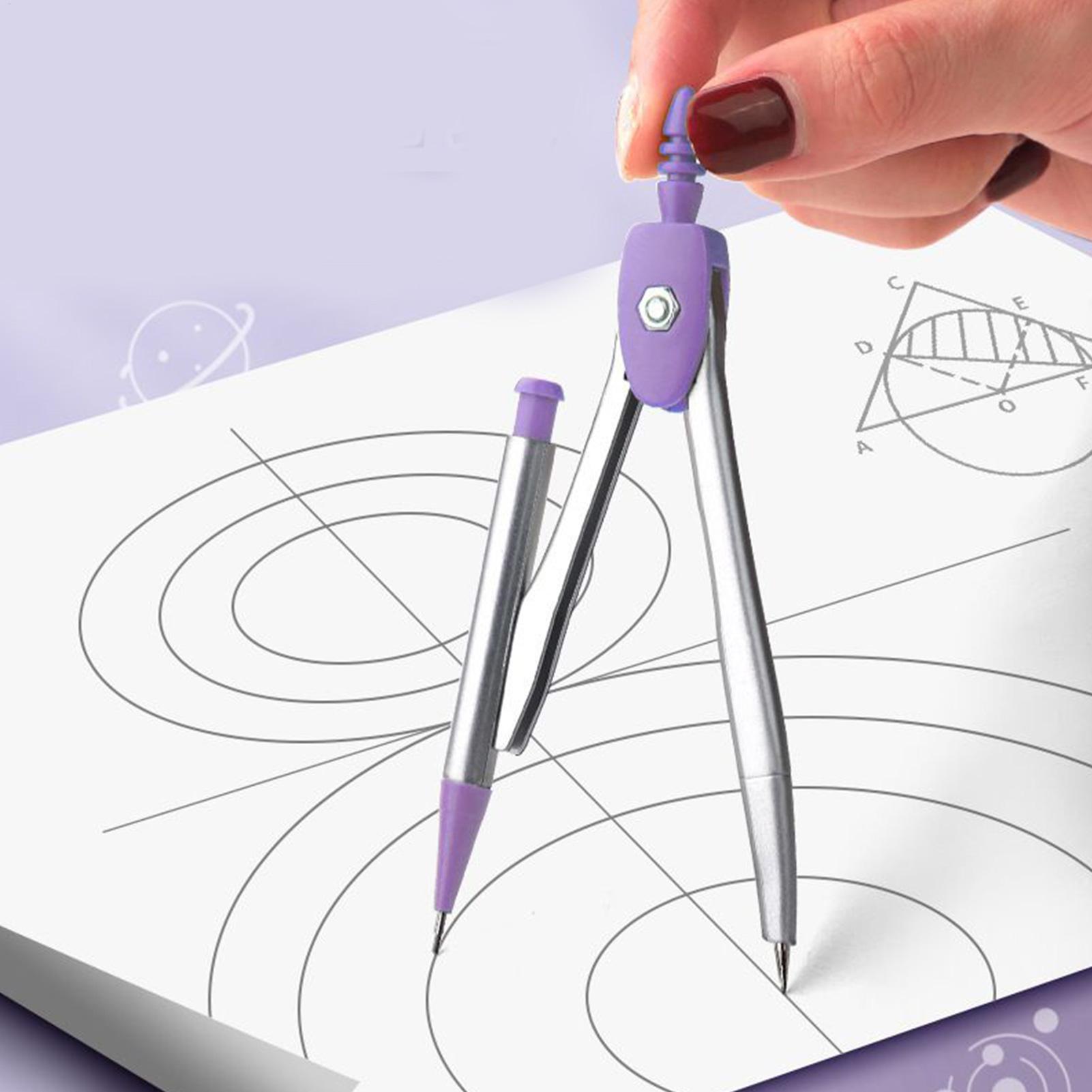 学生用幾何学セット 学校用分度器とコンパス 数学セット 製図 - Compass Geometry Set のレビューと価格