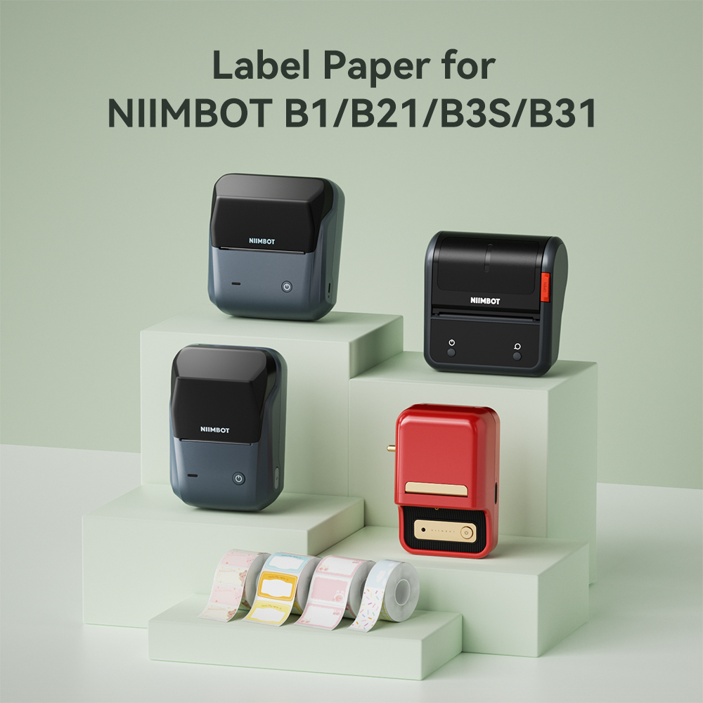 NIIMBOT サーマルラベル B1 B31 B21 B3S - Label Printer Tape のレビューと価格
