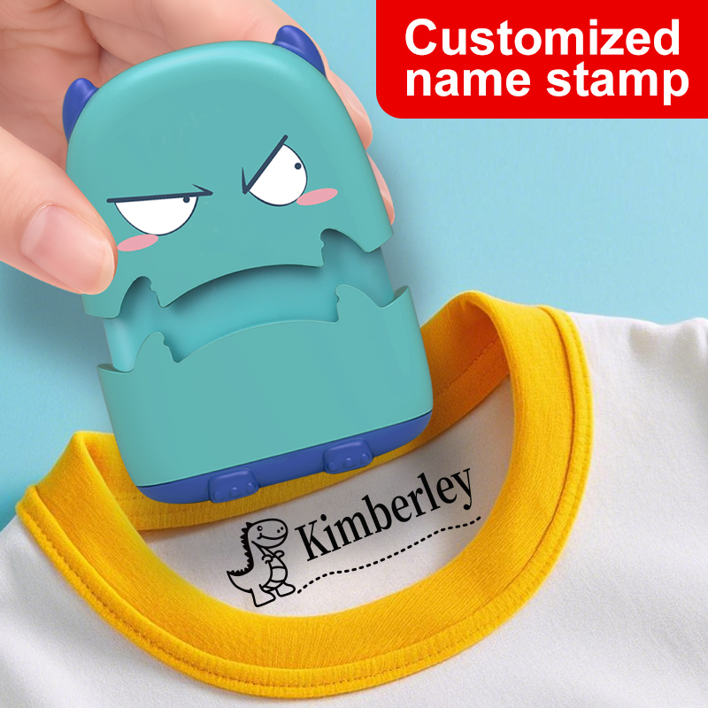 パーソナライズされた学生名スタンプ - カスタム防水シール、 - Self Inking Stamp のレビューと価格