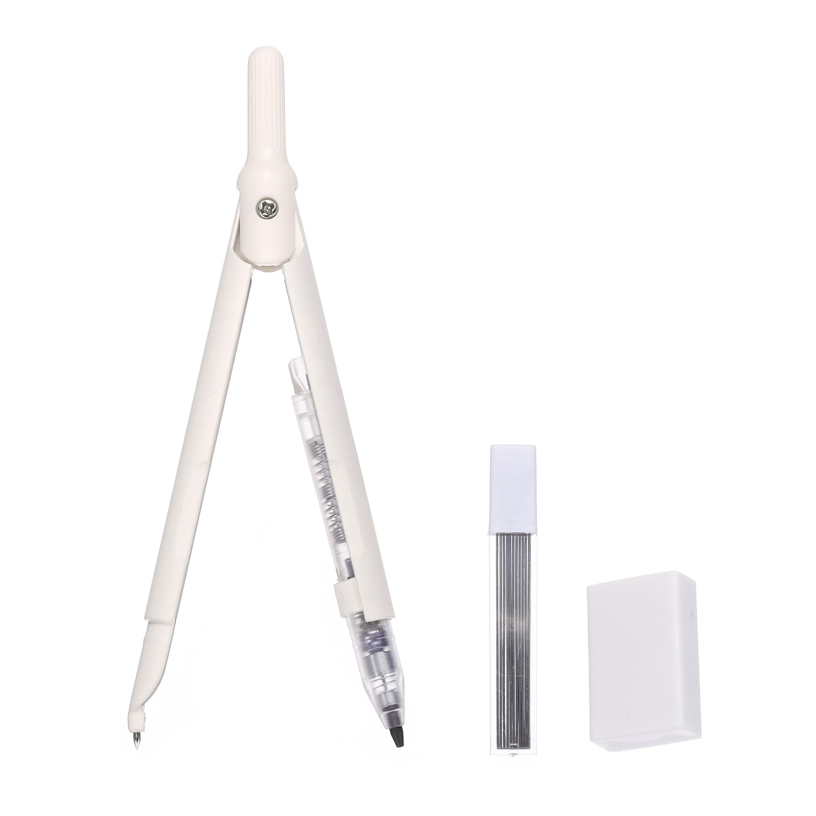 コンパスセット金属製プロフェッショナルリードリフィル消しゴム - Compass Geometry Set のレビューと価格