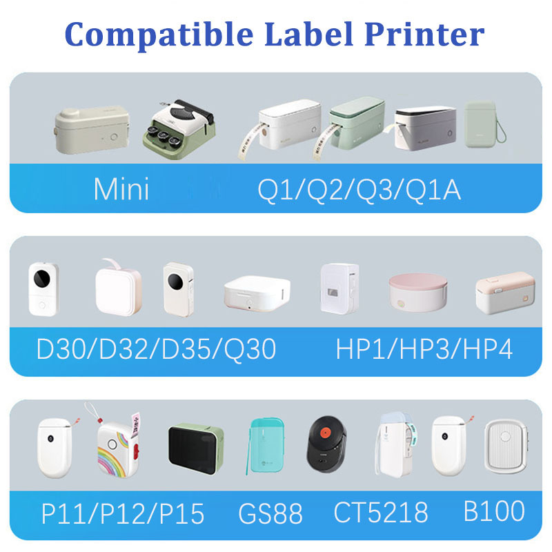 12*109 ミリメートルケーブル熱ラベルステッカー粘着ロー - Label Printer Tape のレビューと価格