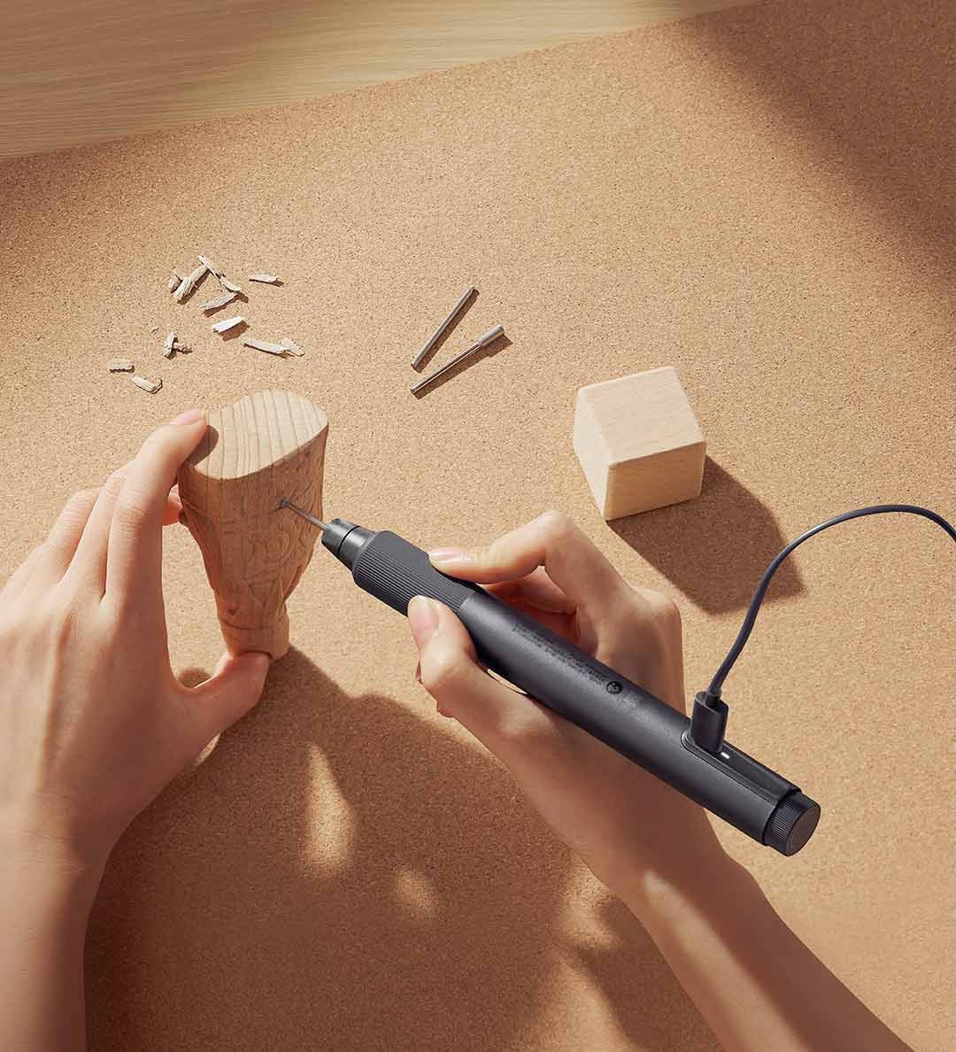 MIJIA電動研磨ペン 22000回転/分 ブラシレスモータ - Stationery Supply のレビューと価格