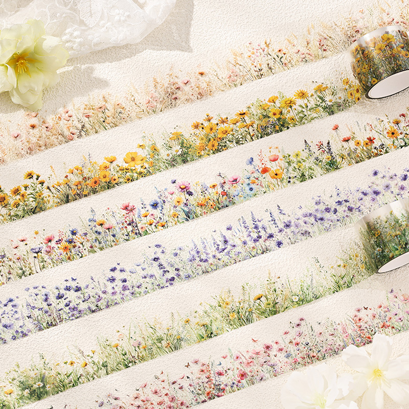 30 ミリメートル * 2 メートルクリエイティブ植物と花テ - Label Printer Tape のレビューと価格