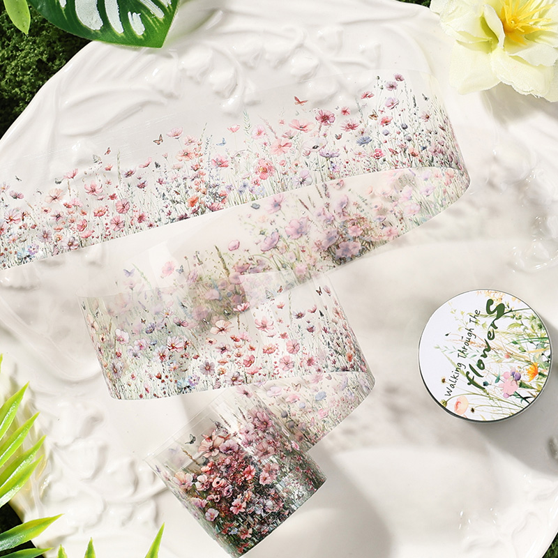 30 ミリメートル * 2 メートルクリエイティブ植物と花テ - Label Printer Tape のレビューと価格