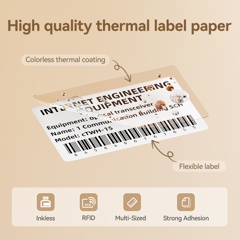 防水粘着ラベル紙,防油印刷ラベル,価格,引っかき傷防止ステッ - Label Printer Tape のレビューと価格