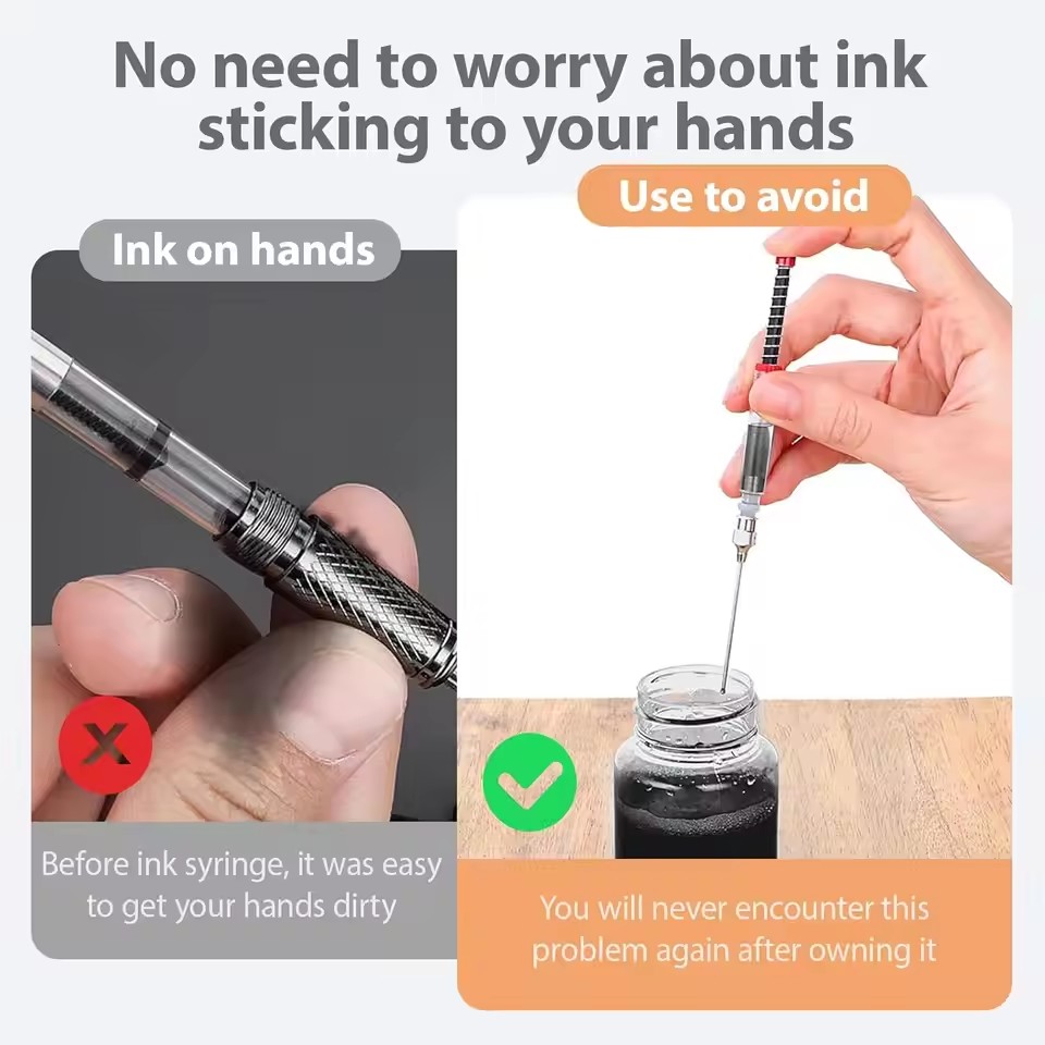 1-10 個の万年筆インク吸収体スプリングフィラーコンバータ - Fountain Pen Ink のレビューと価格