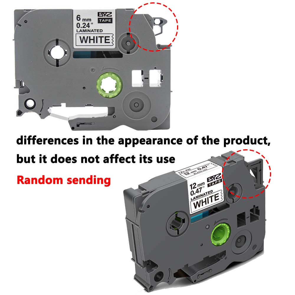 1パック TZe211 Ptouch 6mm/0.24インチ - Label Printer Tape のレビューと価格