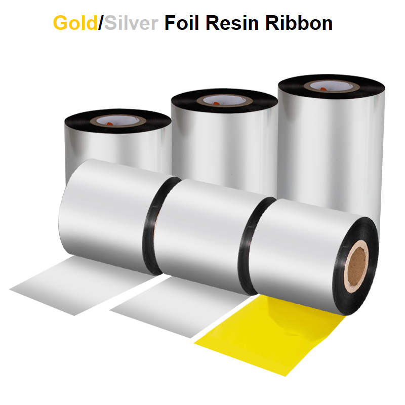 ブライトゴールド箔レジンリボン 50-110mm ギフトバッ - Self Inking Stamp のレビューと価格