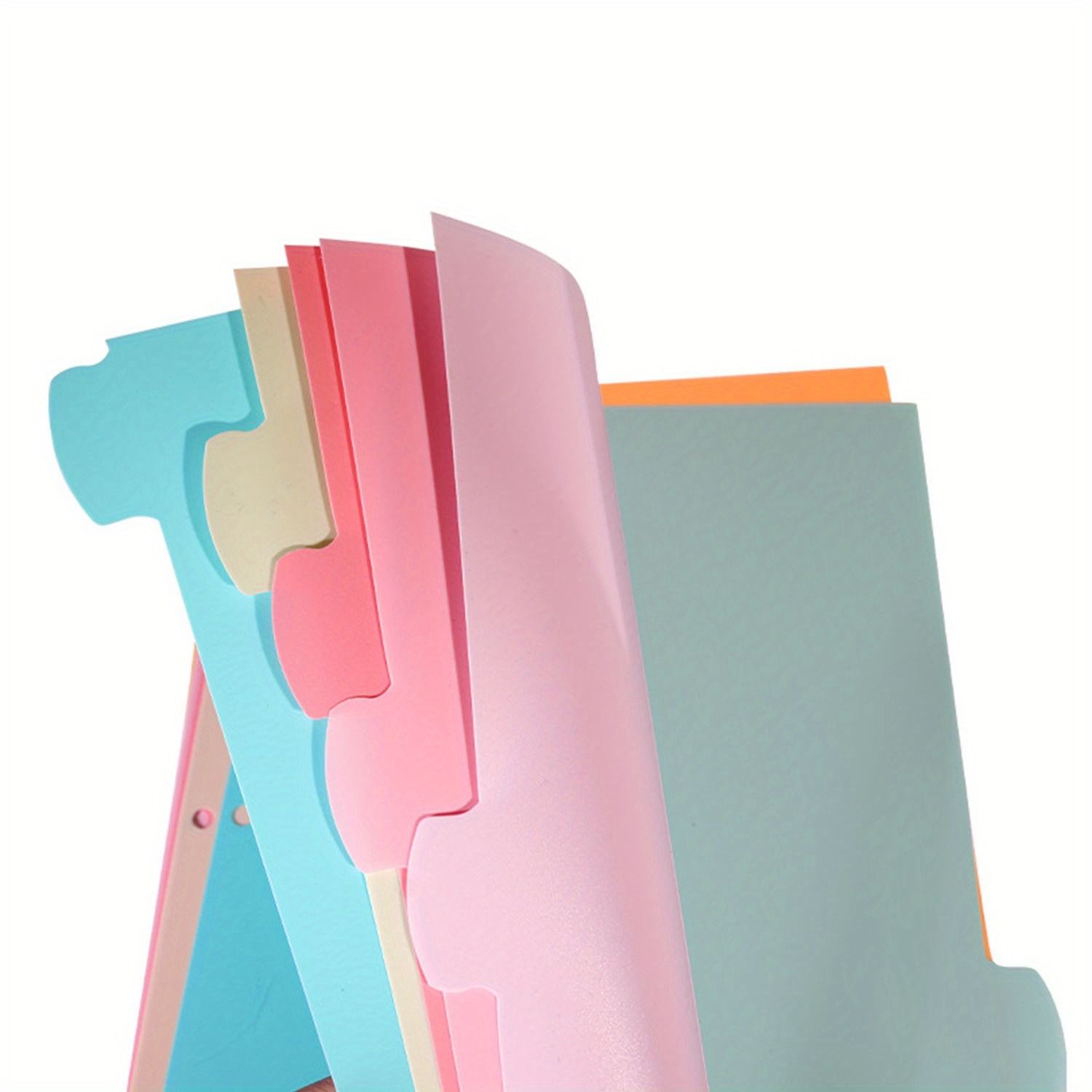 3リングバインダー用8タブバインダーディバイダー、紙製マルチ - Paper Punch 3 Hole のレビューと価格